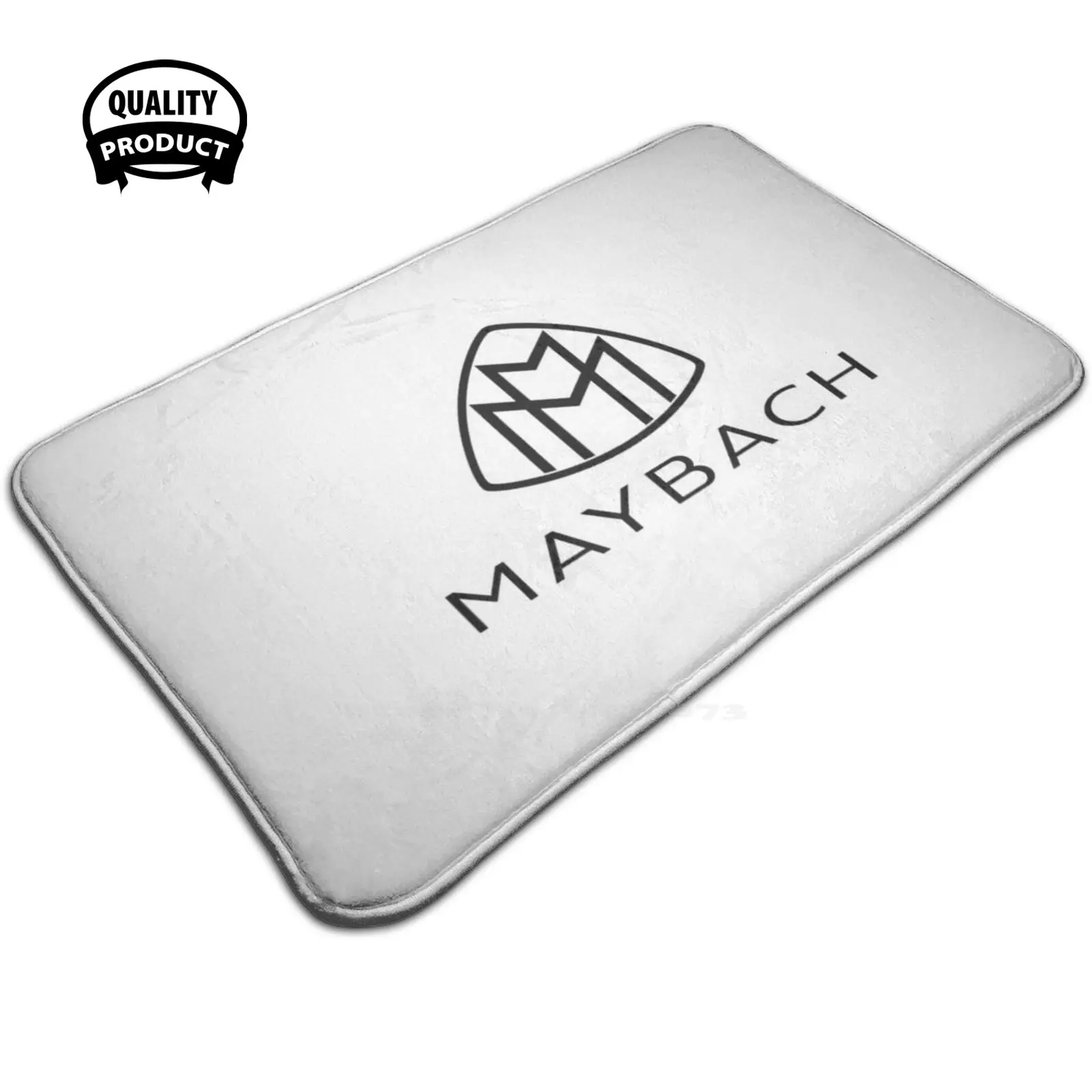 

Maybach логотип автомобиля мягкий дом семья Противоскользящий коврик ковер