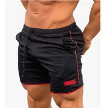 Спортивные шорты для спортзала, мужские спортивные штаны для бега, фитнеса, кроссфита, укороченные компрессионные штаны, летние мужские хлопковые шорты для бега, тенниса