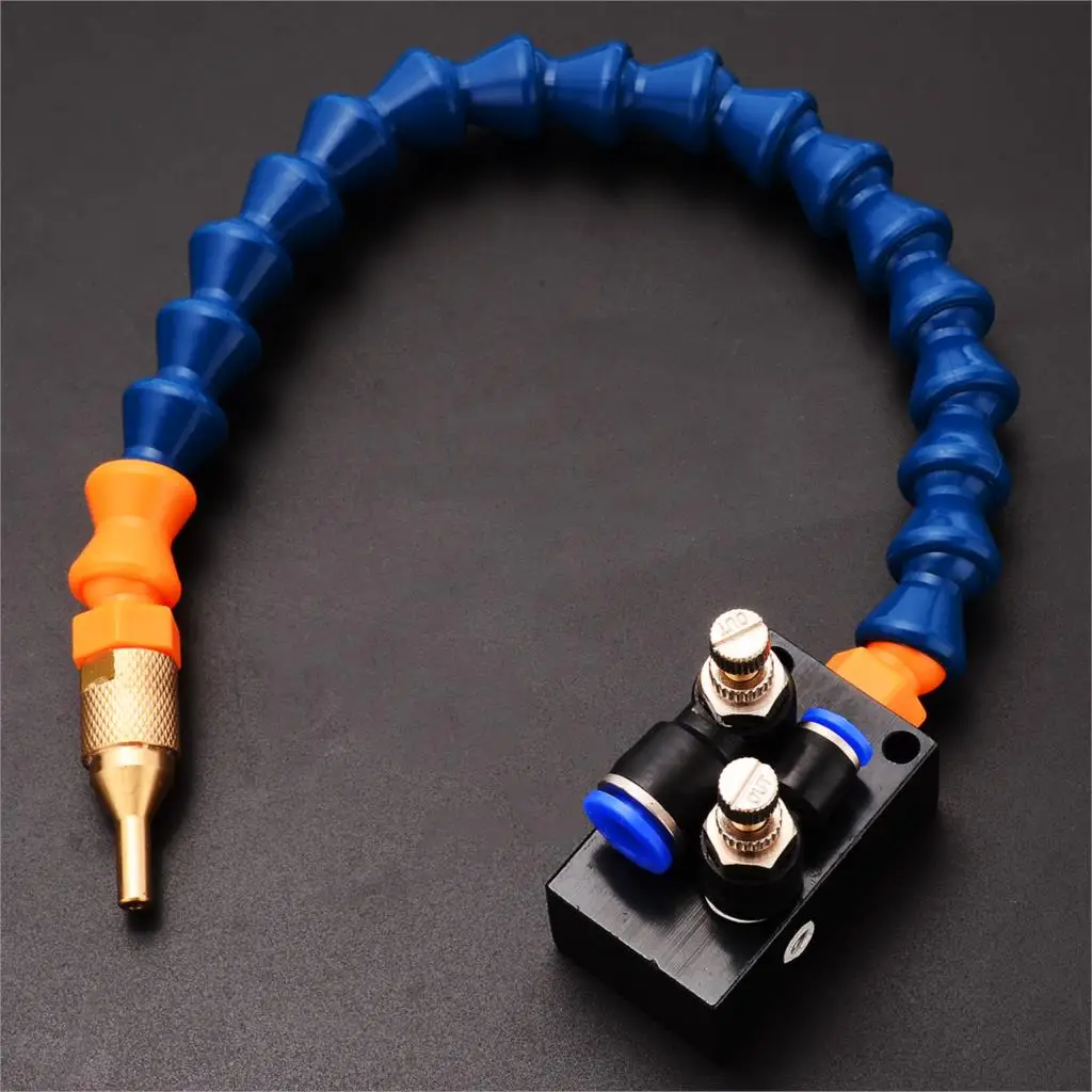 

1pc High Quality Mist Coolant Lubrication Spray System For 8mm Air Pipe CNC Lathe Milling Drill Machine