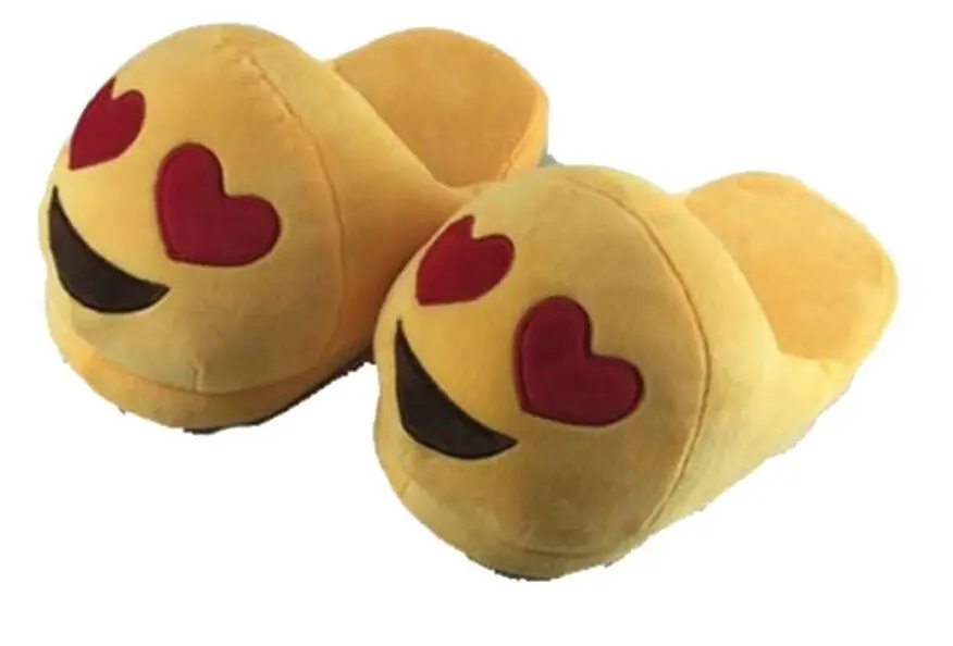 

QQ Smiley Slipper Expression Cotton Slippers Mixed--