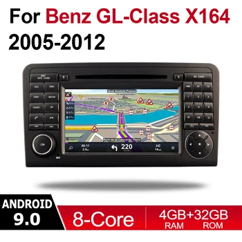 

For Mercedes Benz GL Class X164 GL320 2005~2012 NTG Car Android 9 GPS Naviation Multimedia system Bluetooth Radio Amplifier
