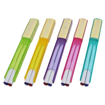 

10pcs Simple Double Color School Fashion Stationery Ballpoint Pens Color Pen Writing Pens Ball Pen Signature Pen