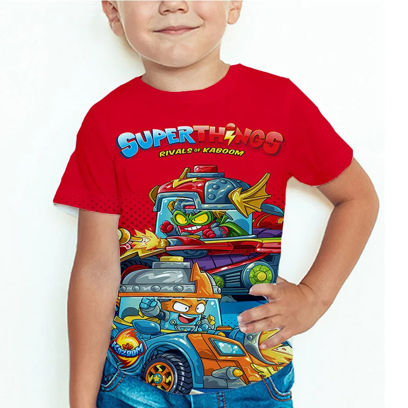 

Летняя Детская футболка с 3D-принтом суперзингов, Детская футболка с коротким рукавом в стиле Харадзюку для мальчиков, футболка с мультипликационным аниме, футболки с супергероями, топы, 2021