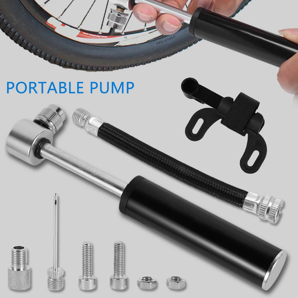 High-pressure Bicycle Pump With Barometer Inflatable Tube Vertical Riding Equipment Bike Accessories | Спорт и развлечения