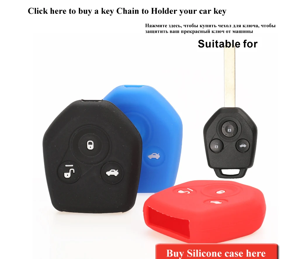 Keyforkess 10 pz/lotto chiave a distanza dell'automobile Shell 3 pulsanti per Subaru Forester Outback Legacy 2008- 2014 sostituzione caso portachiavi - He7ecb18a464b4b6abc69534f8b7405f2U