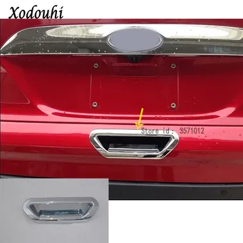 

For Ford Kuga Escape 2013 2014 2015 2016 Car Styling Cover Stick Frame Trim ABS Chrome Car Tail Rear Door Handle Bowl Panel 1pcs