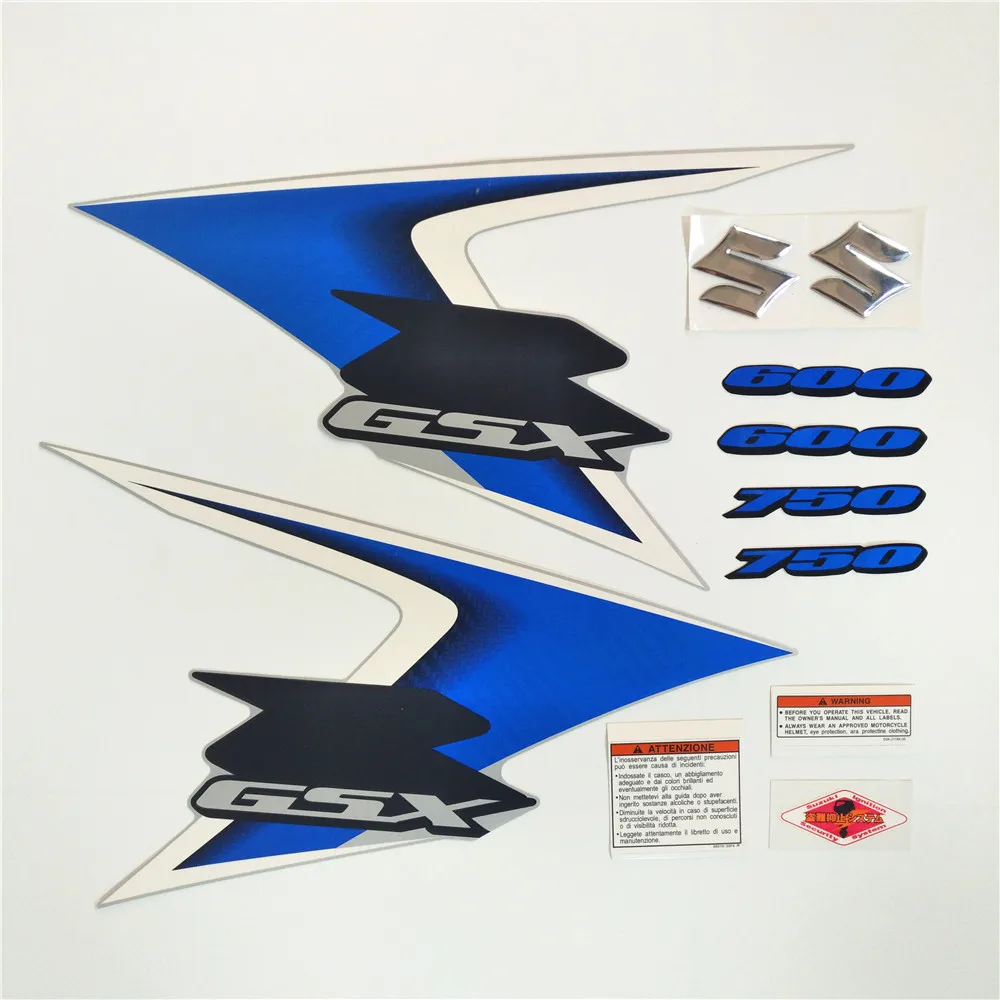 

Motorcycle For Suzuki G-SXR 600 750 GSXR600 GSXR750 08-09 2008-2009 K8 K9 Full Kit Sticker Decal Decorative Protector