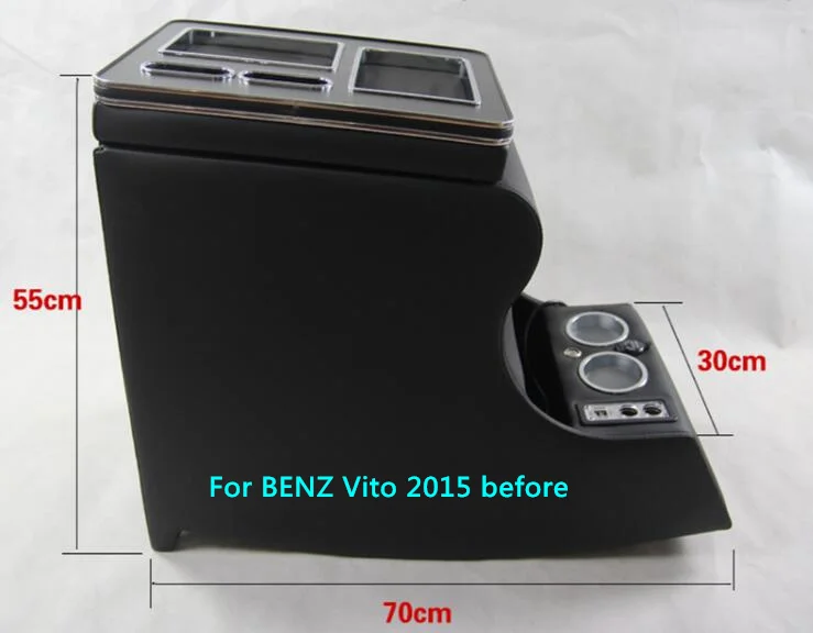 For mercedes Benz MPV V class Vito/Viano Multifunctional car console