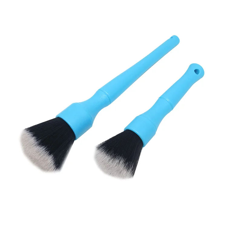 car seat leather cleaner Soft brush Piano cleaning brush Car interior cleaning brush Wheel detail brush Car brush Support for designing LOGO car seats cleaner