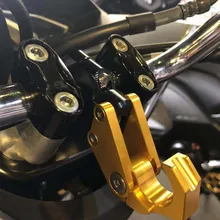 Мотоцикл Скутер аксессуары для велосипедных ручек крюк Удобный крюк все алюминиевый сплав для Yamaha TMAX500 XMAX VMAX MT-01 R1