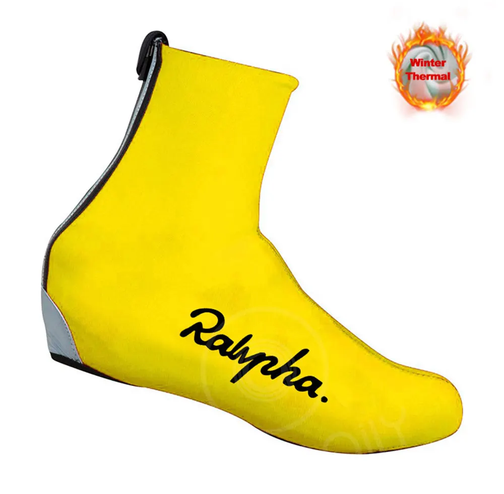 Raphaing/Новинка года; теплые зимние Бахилы для велосипеда; спортивные мужские Бахилы для горного велосипеда; мужские чехлы для обуви; Cubre Ciclismo - Цвет: Shoe cover 6