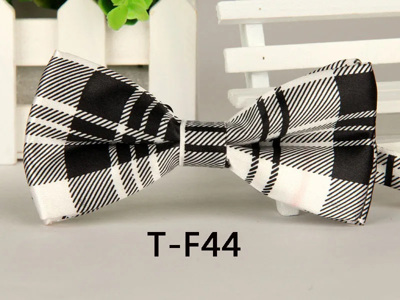 Cadeaux pour Hommes Pre-tied Réglable Tartan Carreaux Homme Polyester Bow Tie Multi 