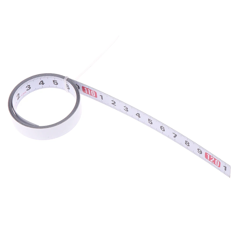 Self Adhesive Measure Metric Steel Ruler Miter Track Tape Miter Saw Scale For T-track Router Table Saw Band Saw Woodworking Tool