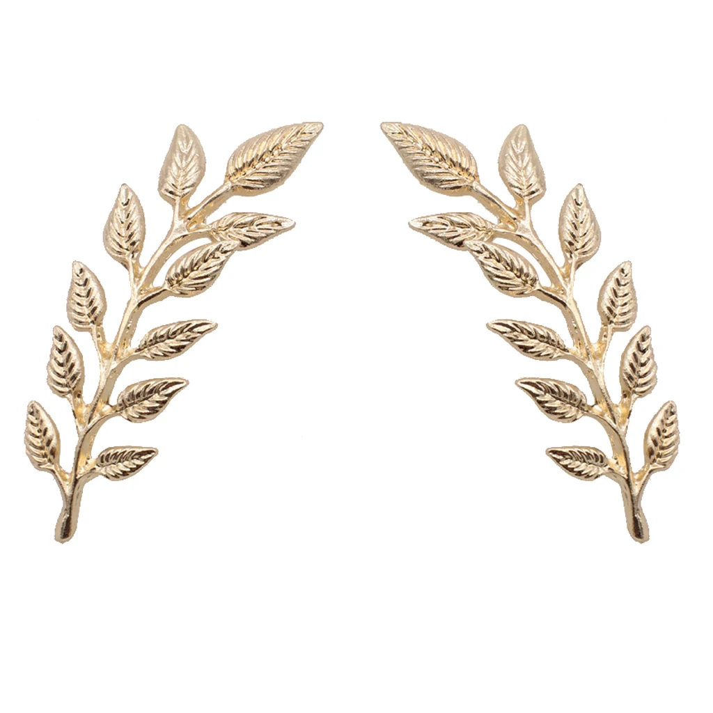 Jewelry Antique Women's Vintage Scarf Brooch Pin Party Girl Ring Clip Leaves Pattern