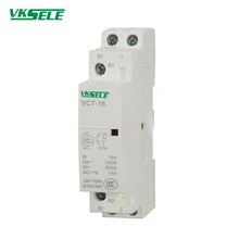 

Types of General VCT NO NC 16A 110V 220V Single Phase AC Electric Contactor