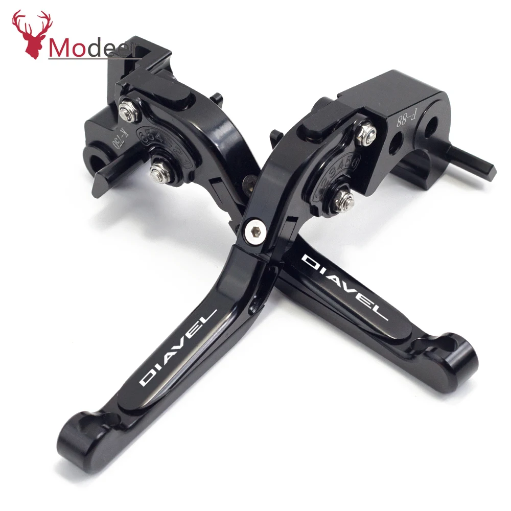 Adjustable Foldable Brakes Clutch Levers Handle For Ducati Diavel Diavel Carbon XDiavel 2011-2018 Motorcycle Accessories Parts (1)
