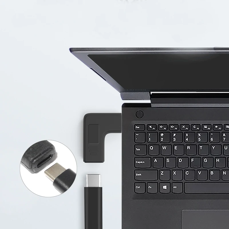 Адаптер питания для ноутбука Lenovo Thinkpad прямоугольный USB Эмулятор типа с 3 1 дюйма PD