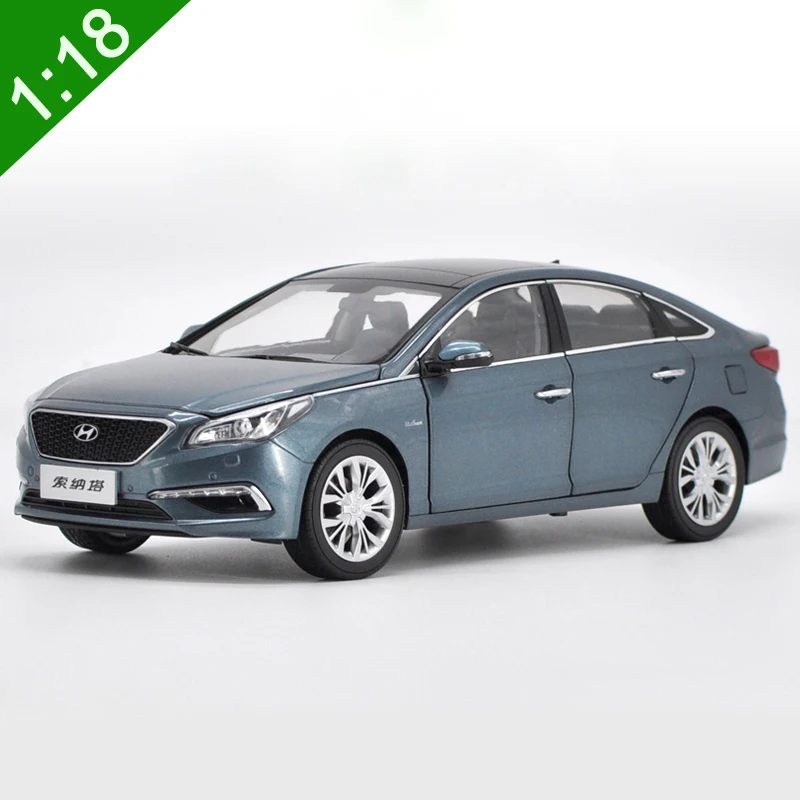 1:18 HYUNDAI 9th Sonata модель автомобиля статическая высокая имитация металла