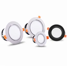 Затемняемый Встраиваемый светодиодный светильник 3 Вт 5 Вт 7 Вт 9 Вт 12 Вт 15 Вт COB светодиодный точечные потолочные светильники AC110V220V теплый натуральный холодный белый светодиодный светильник