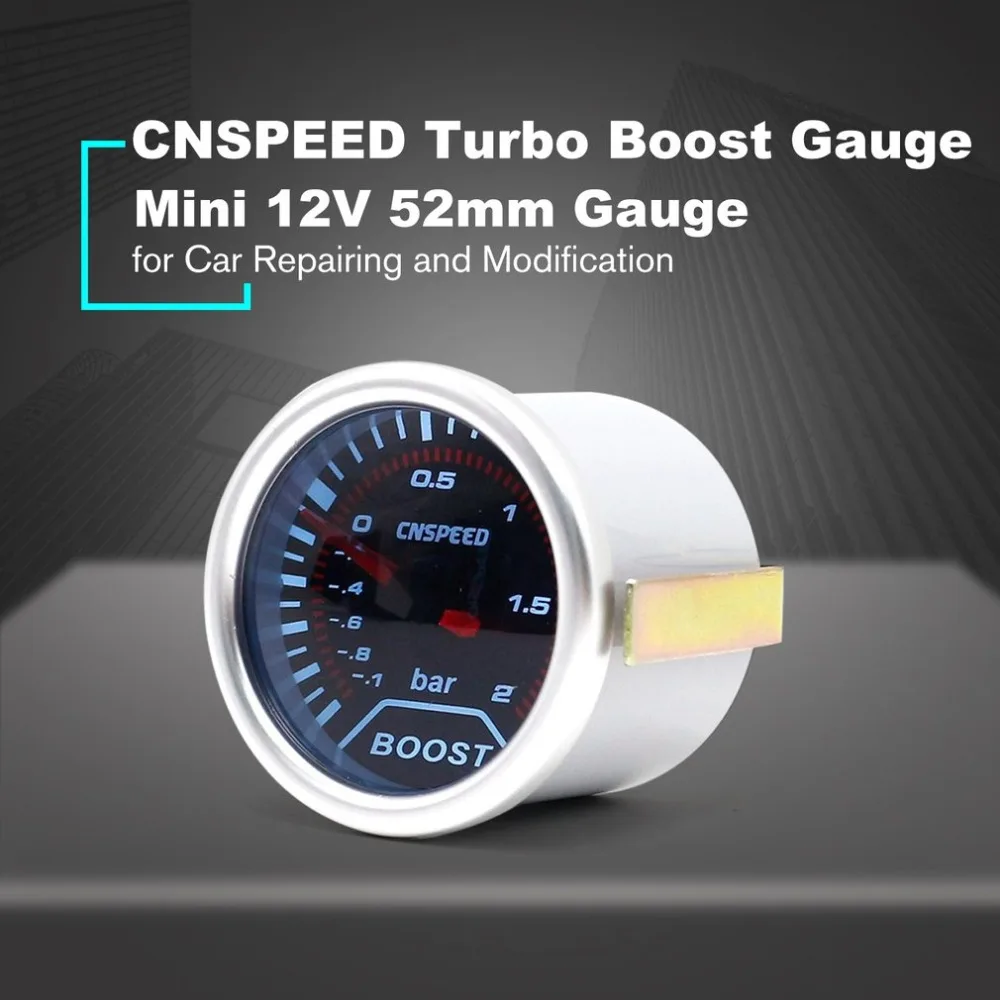 CNSPEED автомобильный boost gauge Boost ВАКУУМНЫЙ бар датчик температуры воды Масляный Пресс воздушный топливный Датчик вольтметр Тахометр вакуумный пресс-датчик