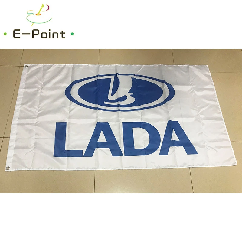 Россия LADA автомобилей флаг 2* 3ft(60*90 см) 3* 5ft(90*150 см) Размеры рождественские украшения для дома и сада