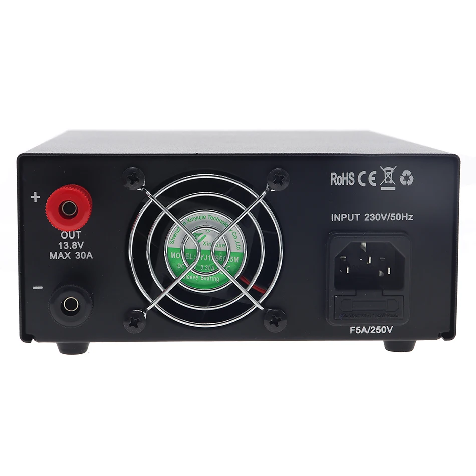 QJE PS30SWIV DC Регулируемый источник питания 13,8 V фиксированный выход 9-15V регулируемый выход предназначен для коммуникационного оборудования 30A