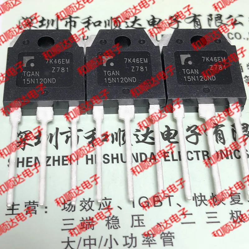10 шт./лот TGAN25N120ND новый оригинальный stock TO-3P 1200V 25A | Электроника