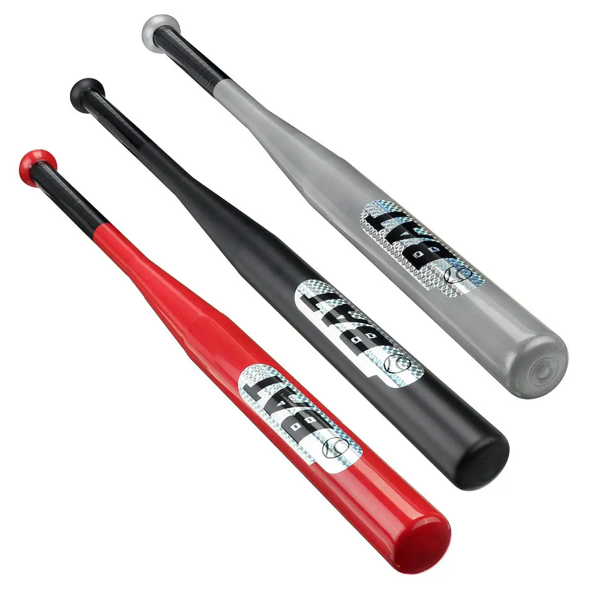 32 Inch Lightweight Racket Outdoor Sports Full Size Softball Bat Black Baseball Bat Aluminium Alloy Thick Baseball Stick bar Home Defense 