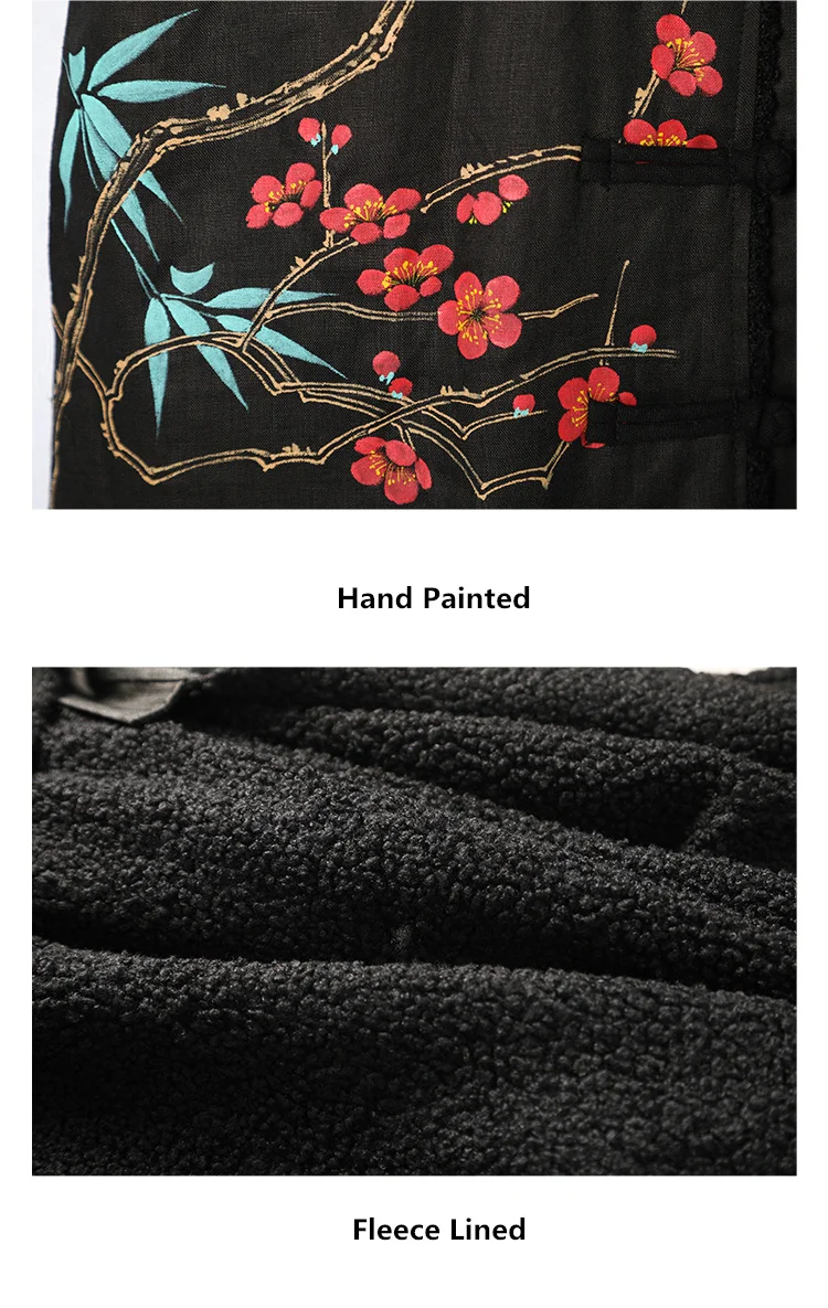 LZJN 2020 Spring Vest Women Waistcoat Warm Fleece Traditional Chinese Cardigan Long  Vest Ladies Sleeveless Veste Femme (11)