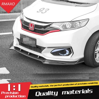 

For Honda FIT JAZZ Body kit spoiler 2018-2019 For Honda FIT ABS Rear lip rear spoiler front Bumper Diffuser Bumpers Protector