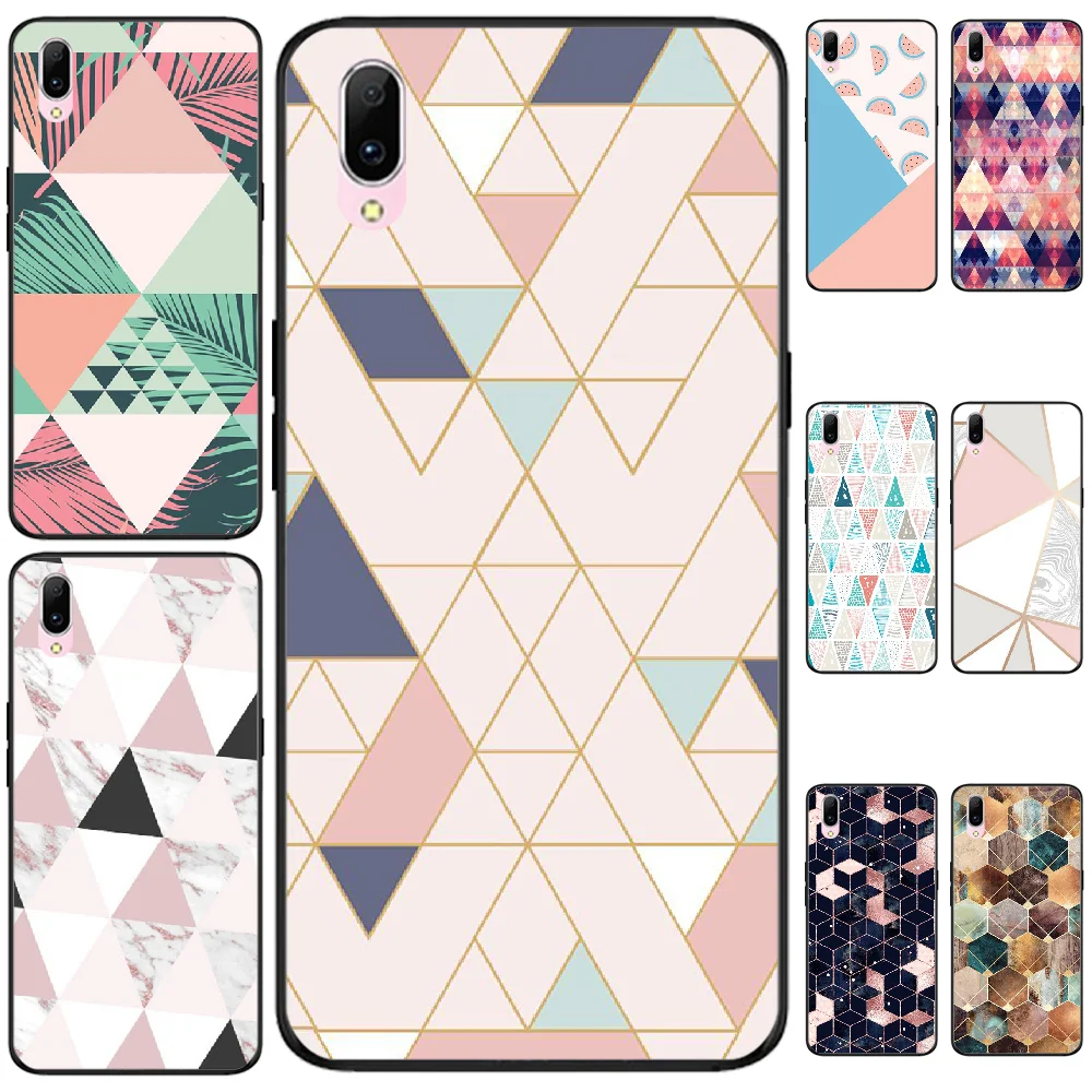 

Reayou Diamond lattice DIY Luxury Phone Case For VIVO V11 9 7 5 5S 11I Y11PRO V7 7PLUS Y31