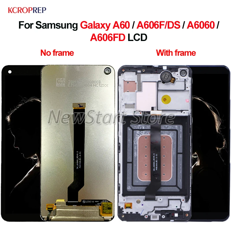 

For Samsung Galaxy A60 LCD Display Touch Screen Digitizer Assembly For Samsung A60 A606F/DS A6060 A606FD lcd Replacement Parts