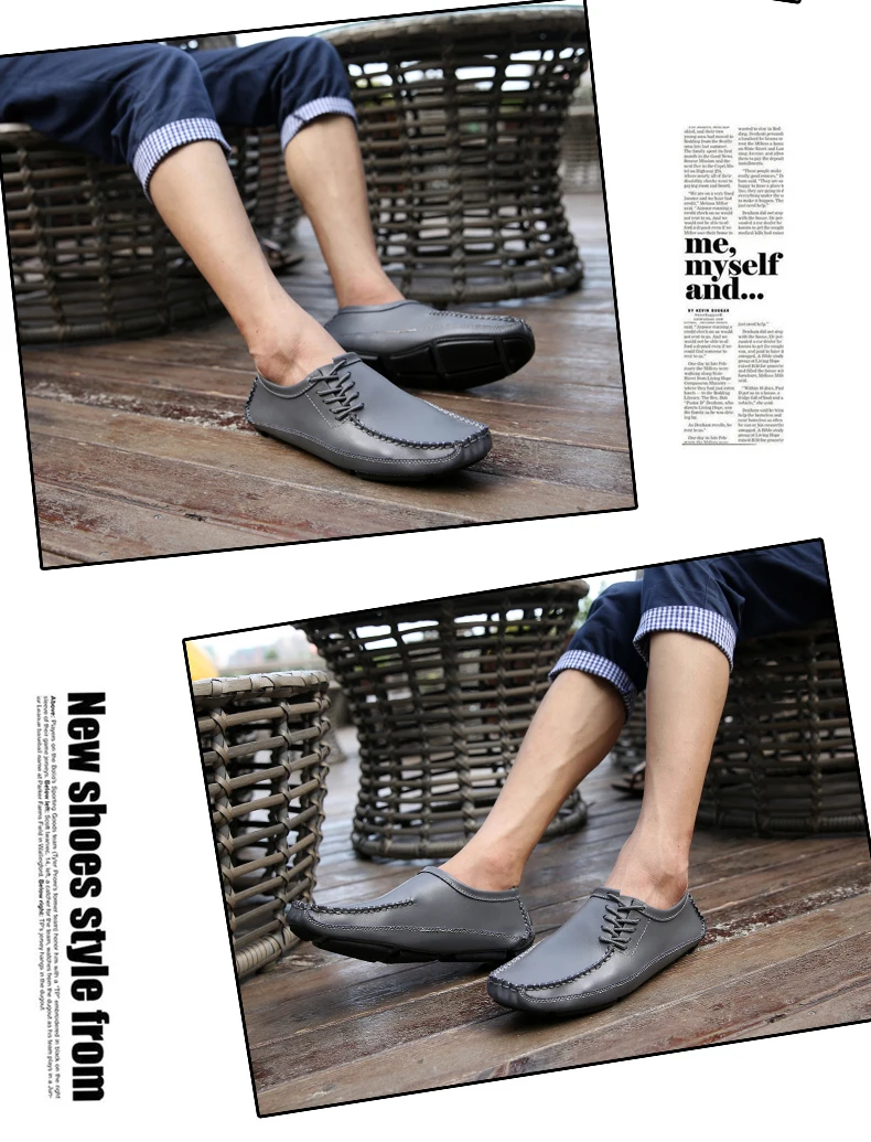 Nike エア ジョーダン 1 LOW G ブラック×ホワイト 27.0cm Summer Men's Leather Loafers Moccasin Breathable Comfortable