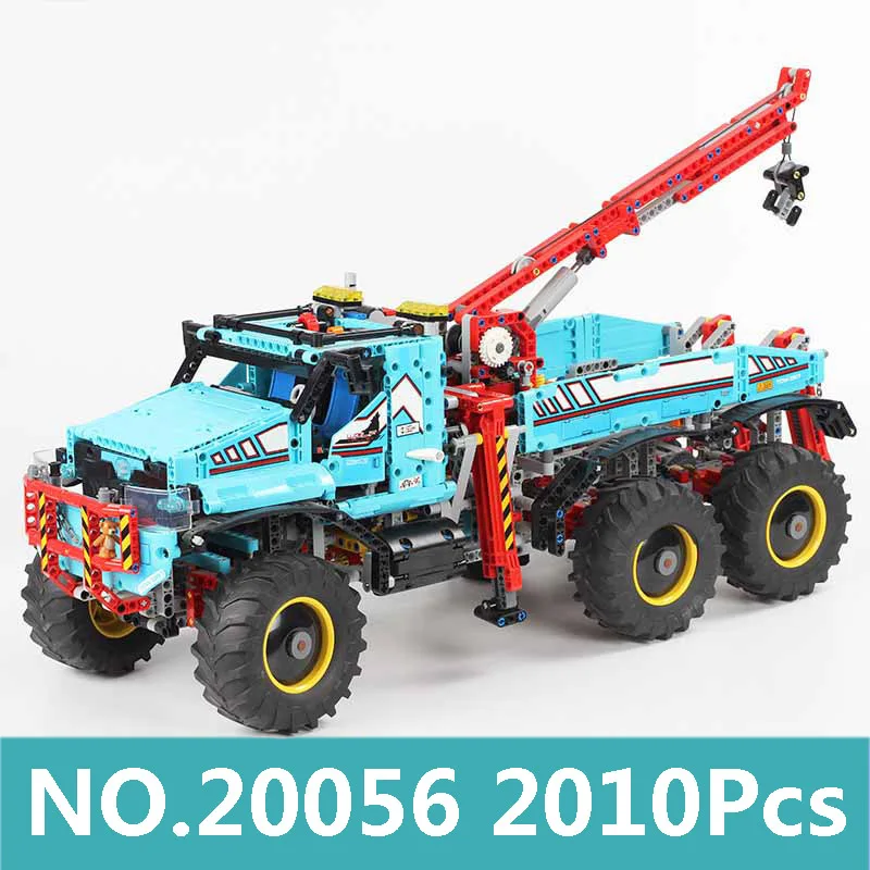 Lepinblocks Technic 20005 автокран Mk II Arocs строительные блоки для грузовиков набор 42009 42043 детские игрушки для детей подарок King Bricks