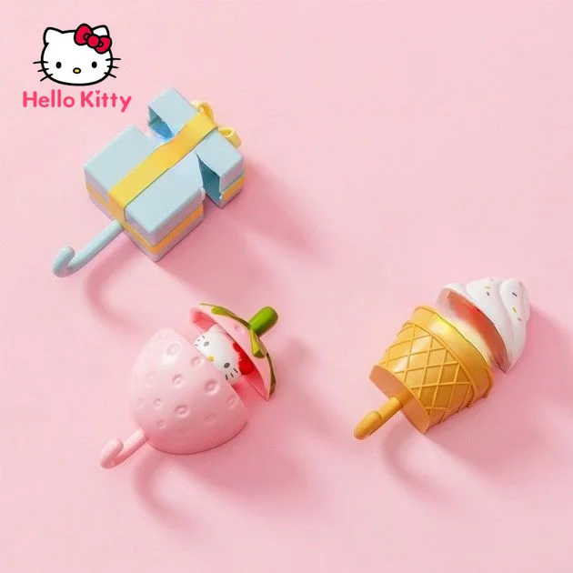 Телескопический крючок Hello Kitty милый бытовой липкий для ногтей свободный