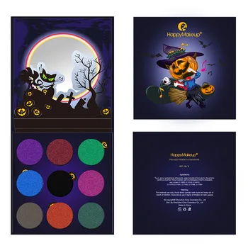 

9 Color Eyeshadow Palette Holographic Sequins Eye Shadow Pallete Shiny Matte Metallic Diamond Makeup Eye Pigment Cosmetics TSLM1