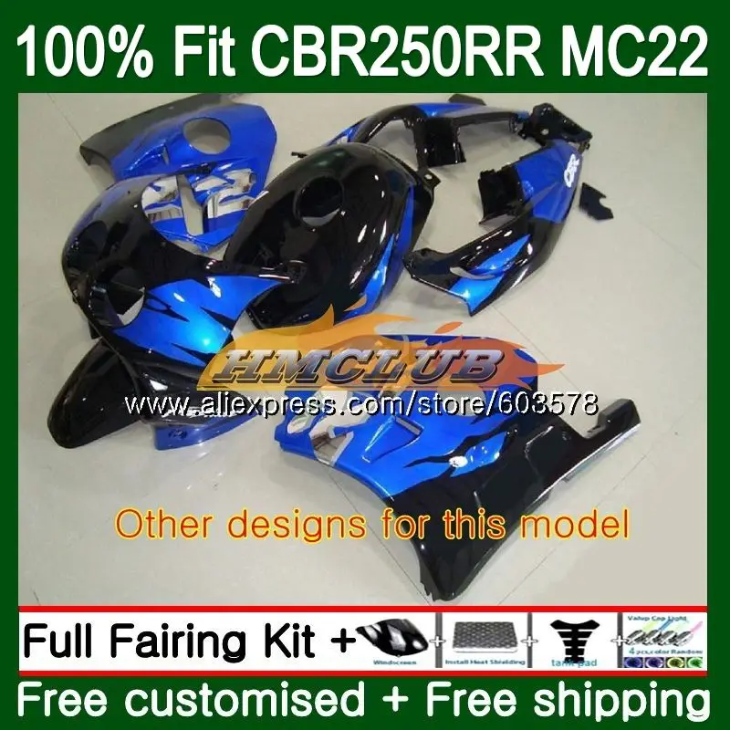 Injection For HONDA CBR 250RR CBR250RR 1990 1999 95CL.36 MC22 CBR250 RR 90 91 92 93 94 95 96 97 98 99 OEM Fairings White Black
