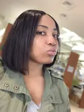 BAISI-peluca Bob brasileña con encaje frontal para mujer, pelucas de cabello humano 4x4 con cierre de encaje, peluca recta, peluca con malla frontal, malla con división Bob