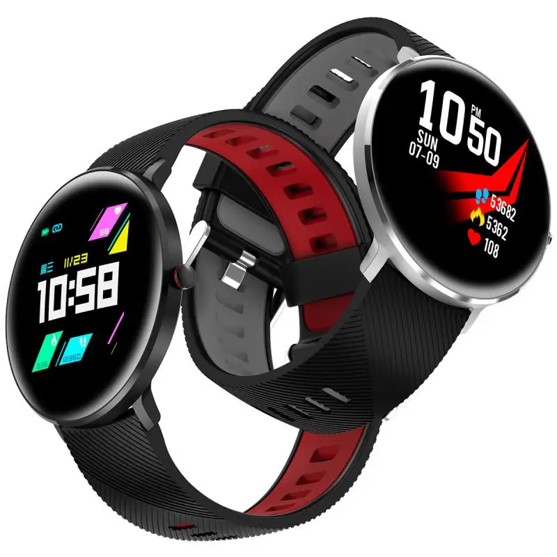 

L10 Smart Watch Men ECG Heart Rate Blood Pressure Oxygen Monitor IP68 Waterproof Bluetooth Men Smart Watch VS L5 L7 L8