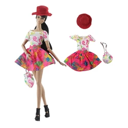 Jupe princesse fantaisie rose pour Barbie, 11 pouces, vêtements de poupée BJD FR SD, accessoires de jeu de rôle 