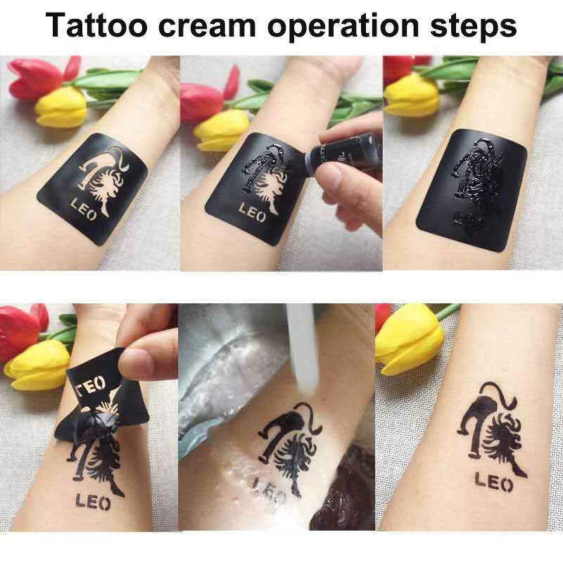 Temporary Tattoo Juice For Body Art Waterproof Liquid Paint_voghion.com