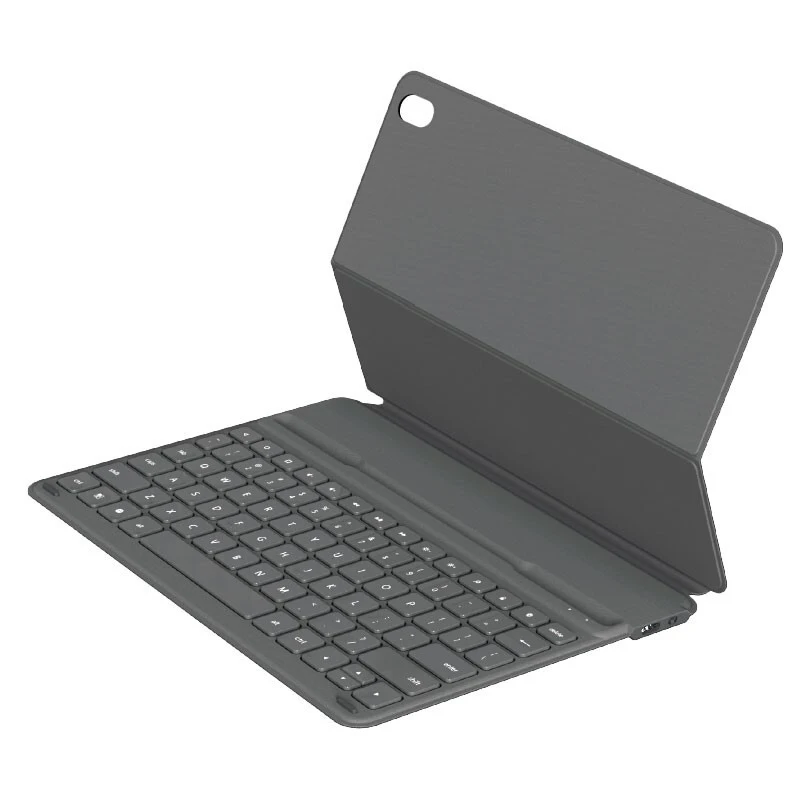 Amork KH1912 huawei MediaPad M6 10,8 чехол с клавиатурой кожаный флип-чехол с многоязычной наклейкой - Цвет: Amork Light Grey