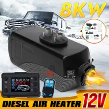 Car Heater 5-8KW 12V 24V Air Diesels Heater Parking Heater With Remote Control LCD Monitor for RV, Motorhome , Trucks, Boats