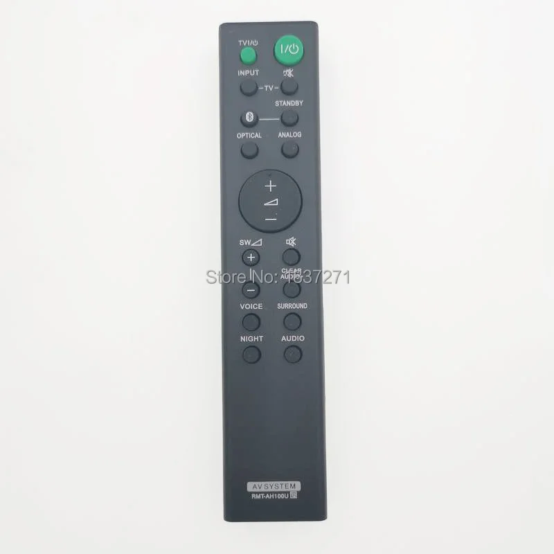 Пульт дистанционного управления для sony RMT-AH100U SA-CT180 SA-WCT180 Φ soundbar system | Электроника
