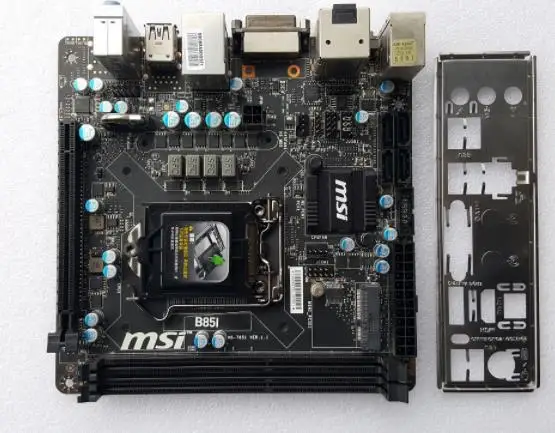 ^Cheap MSI B85I LGA 1150 Mini-itx 17*17 Mini Motherboard B85 Original motherboards mainboard PC
