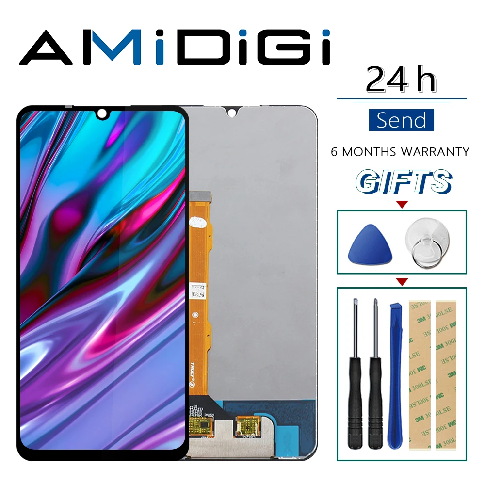 For UMIDIGI A5 PRO LCD Display+Touch Screen Digitizer 100% Original Tested LCD Screen Glass Panel For umidigi A5 PRO lcd+tools