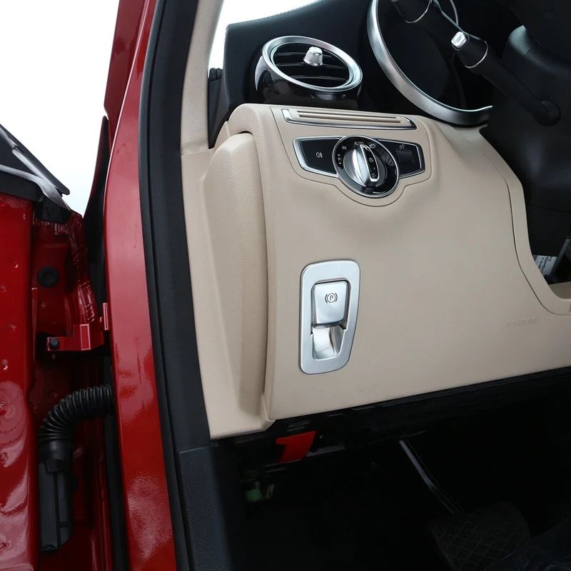 Электрический парк ручной тормоз Накладка подходит для Mercedes Benz V класс V260 W447- ABS авто аксессуары
