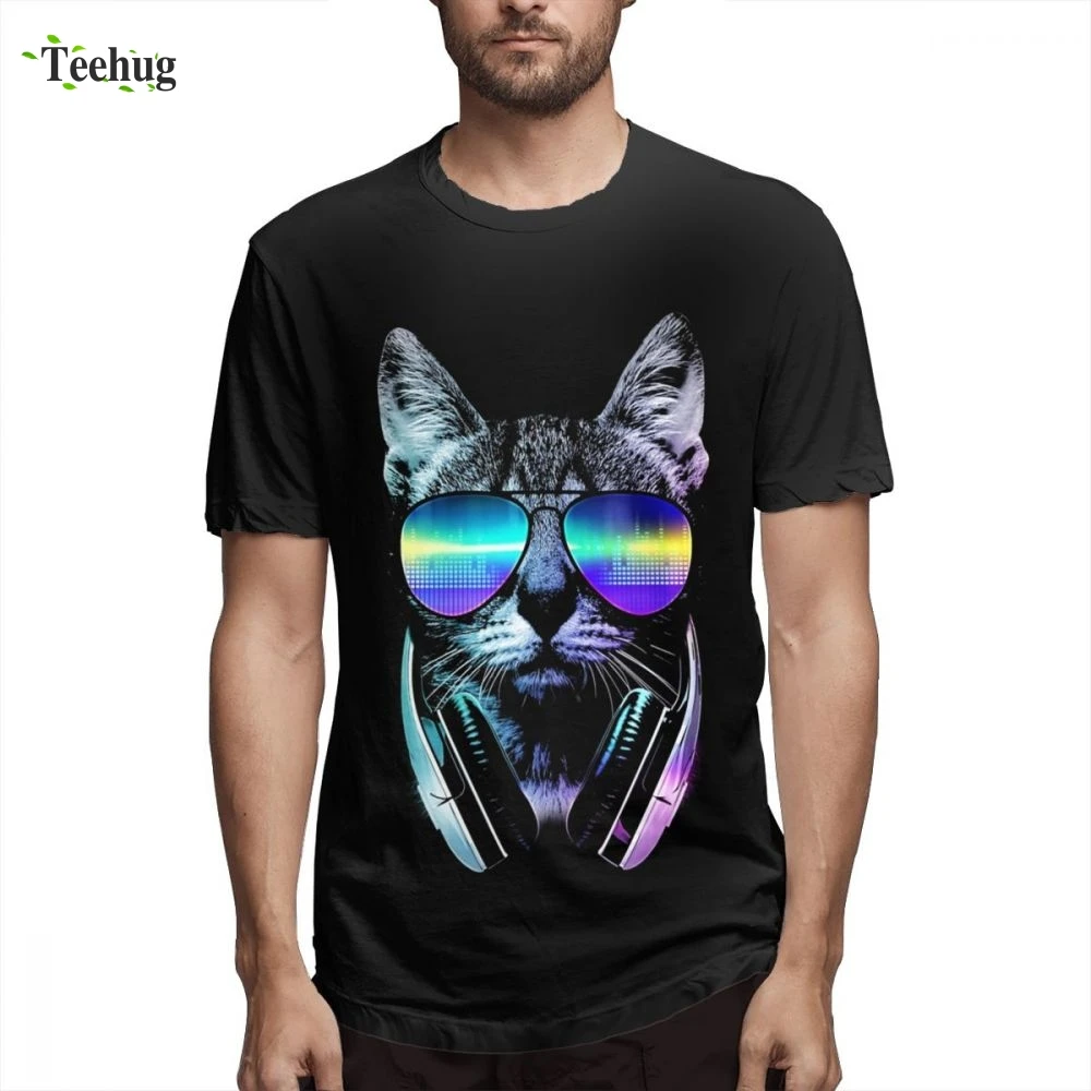 Creative Light Up And Down Men Tee Shirt Flashing Equalizer T SHIRT DJ ...