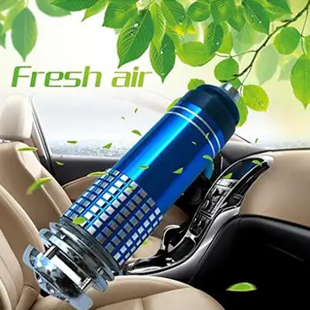 

Vehemo Car Fresh Car Ionic Purifier Cleaner Air Ionic Purifier Vehicle Ionic Purifier for Ozone Deodorize Oxygen Bar for Auto