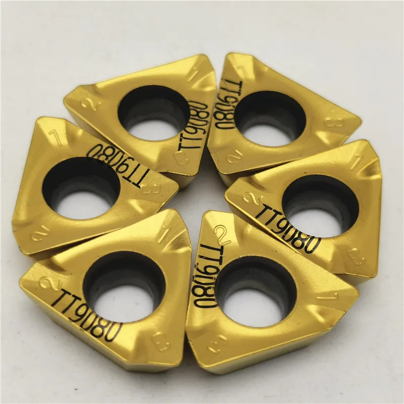 

100PCS 3PKT150508R M TT9080 Carbide Insert Turning Tool Turning Milling Cutter CNC Cutting Tool Slot Cutting 3PKT150508 R